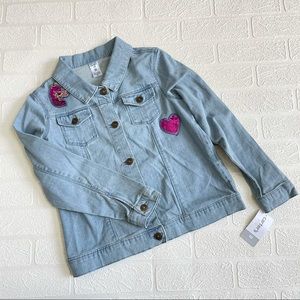 NWT Carter’s Sequin Jean Jacket